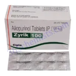 Zyrik 100 Tablet (Allopurinol 100mg)