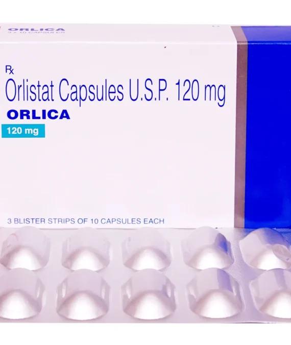 Orlica 120mg Capsule (Orlistat 120mg)