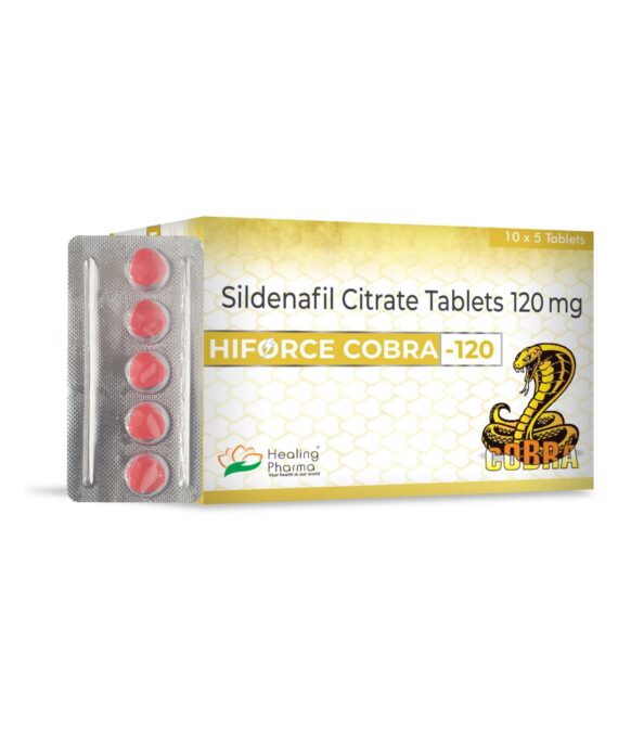 Hiforce Cobra 120Mg Tablet (Sildenafil citrates)