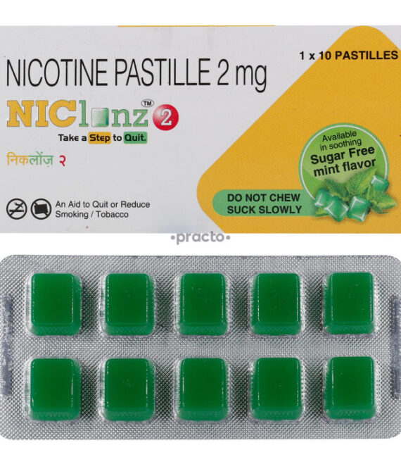 Niclonz 2 mg Pastilles (Nicotine 2mg)