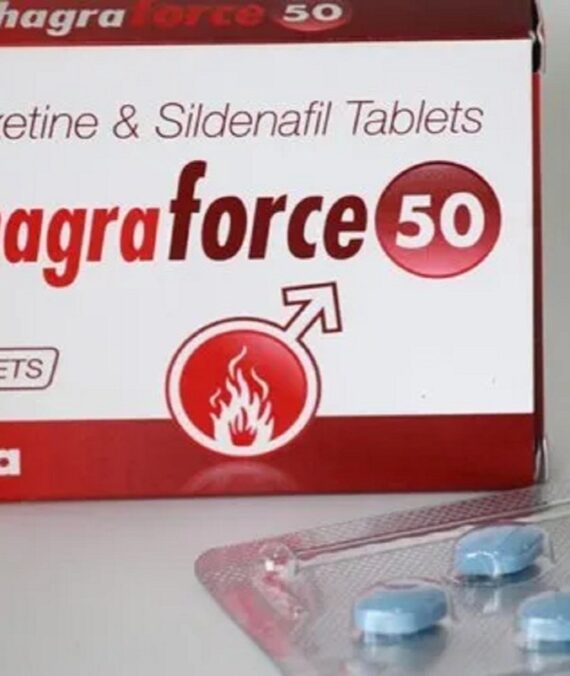 Suhagra Force 50 Tablet (Sildenafil 50mg/Dapoxetine 30mg)