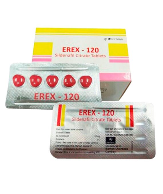 EREX 120 MG (SILDENAFIL CITRATE)
