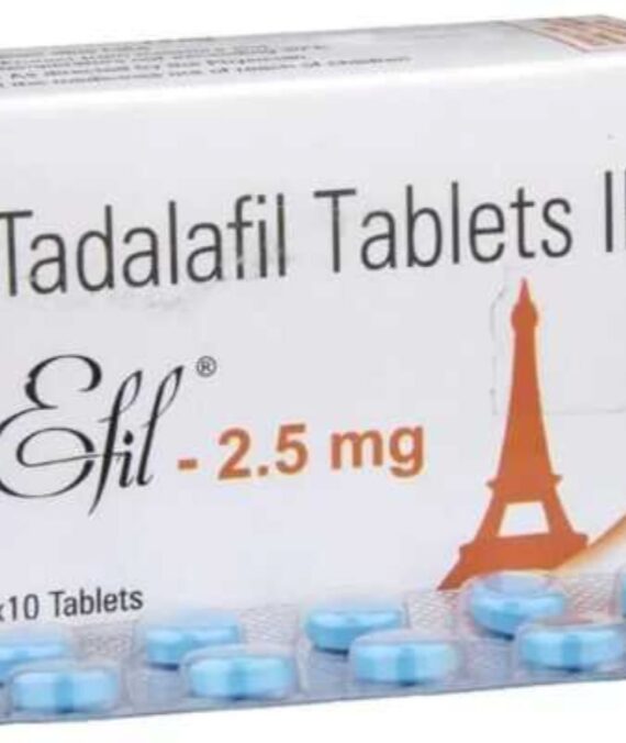 Efil 2.5mg Tablet (Tadalafil 2.5mg)