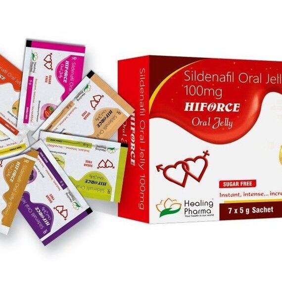 Hiforce Oral Jelly (Sildenafil Citrate) – 100mg