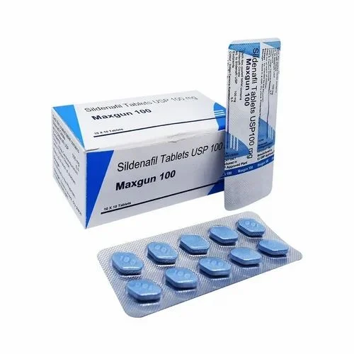 Maxgun 100mg Tablet (Sildenafil Citarate 100mg)