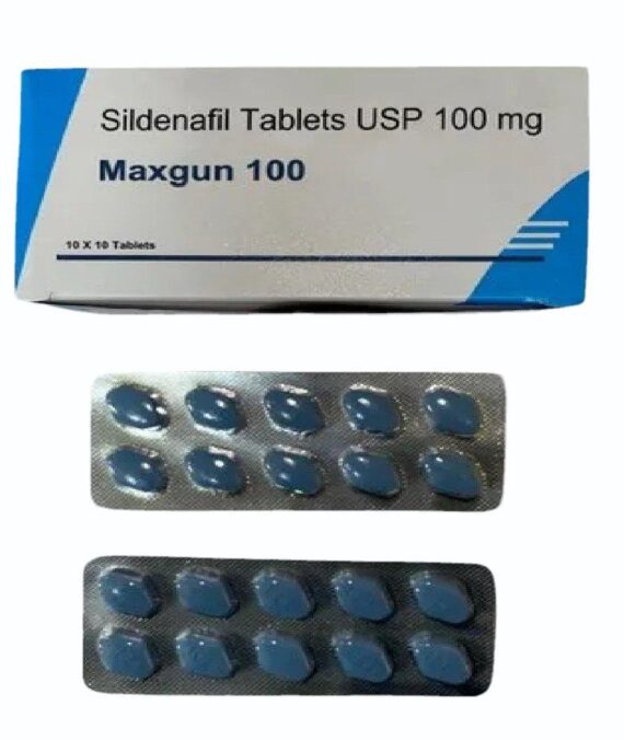 Maxgun 100mg Tablet (Sildenafil Citarate 100mg)