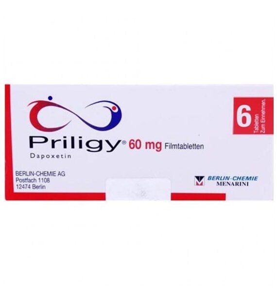 Priligy 60mg (Dapoxetine)