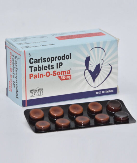 Pain O Soma 350mg Tablet (Carisoprodol 350mg)