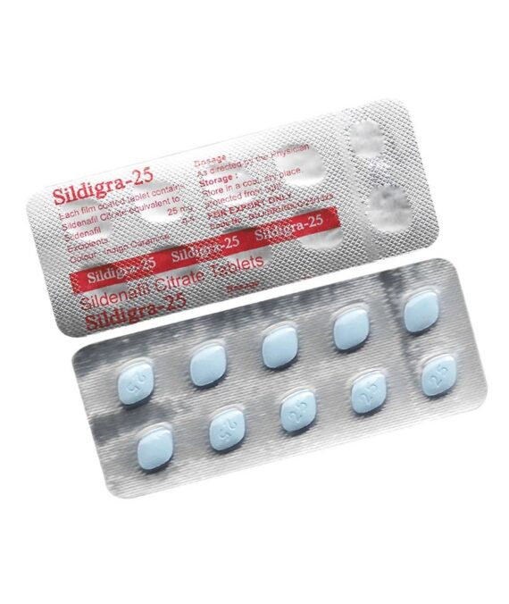 Sildigra 25mg Tablet (Sildenafil Citrate 25mg)