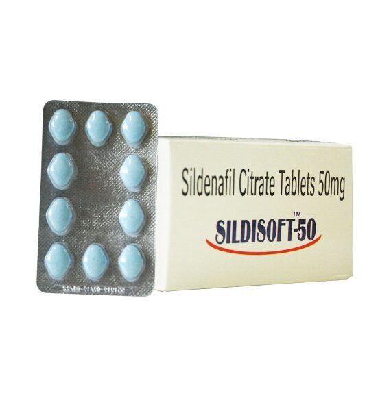 Sildisoft 50mg Tablet (Sildenafil Citrate 50mg)