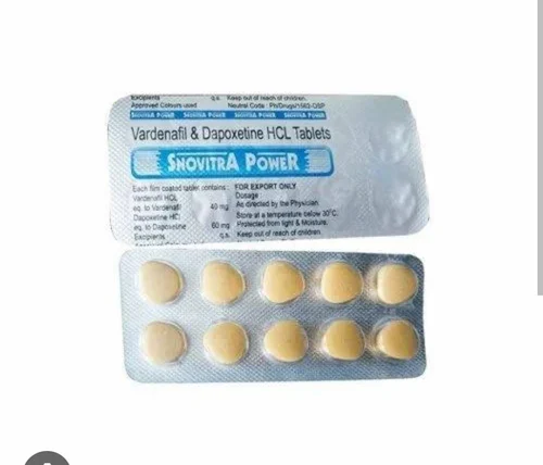 Snovitra Power 100mg Tablet (Vardenafil/Dapoxetine)