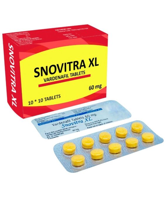 Snovitra XL 60mg Tablet (Vardenafil)