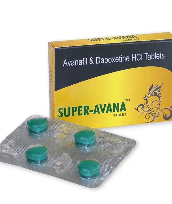 Super Avana Tablet (Avanafil 100mg/Dapoxetine 60mg)
