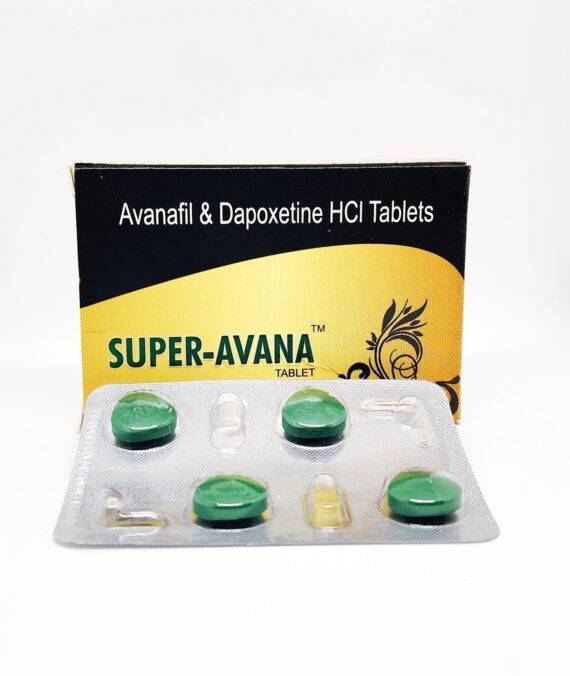 Super Avana Tablet (Avanafil 100mg/Dapoxetine 60mg)