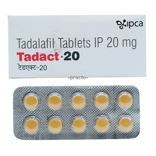 Tadact 20mg Tablet (Tadalafil 20mg)