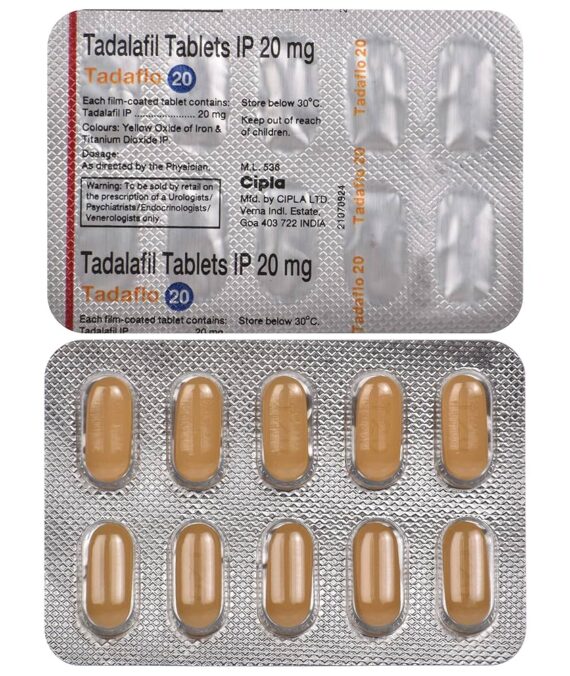 Tadaflo 20mg Tablet (Tadalafil 20mg)