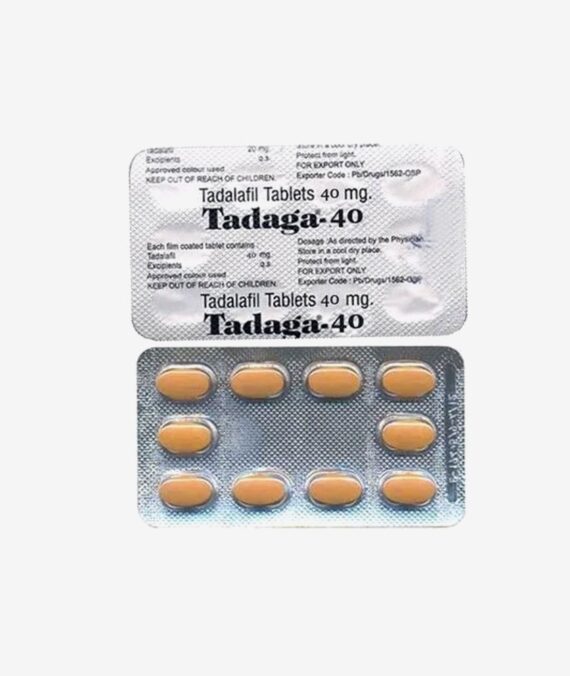 Tadaga 40mg Tablet (Tadalafil 40mg)