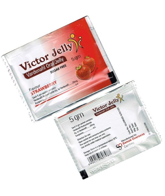 Victor Oral Jelly (Vardenafil 20mg)
