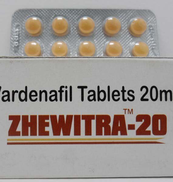 Zhewitra 20mg Tablet (Vardenafil 20mg)