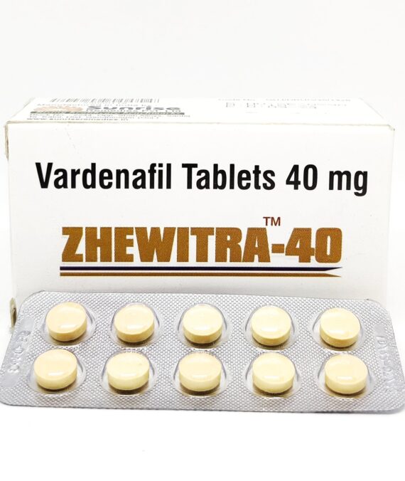Zhewitra 40mg Tablet (Vardenafil 40mg)